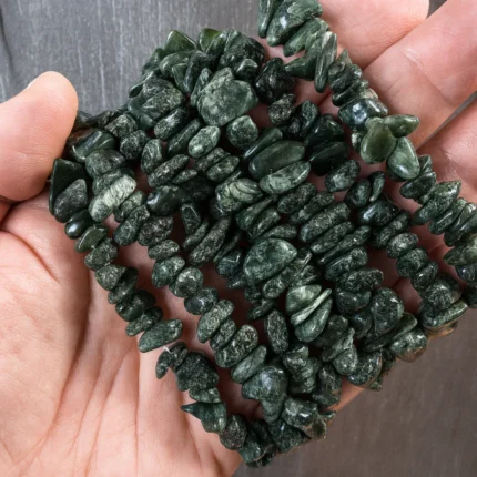 Seraphinite Chip Bracelet